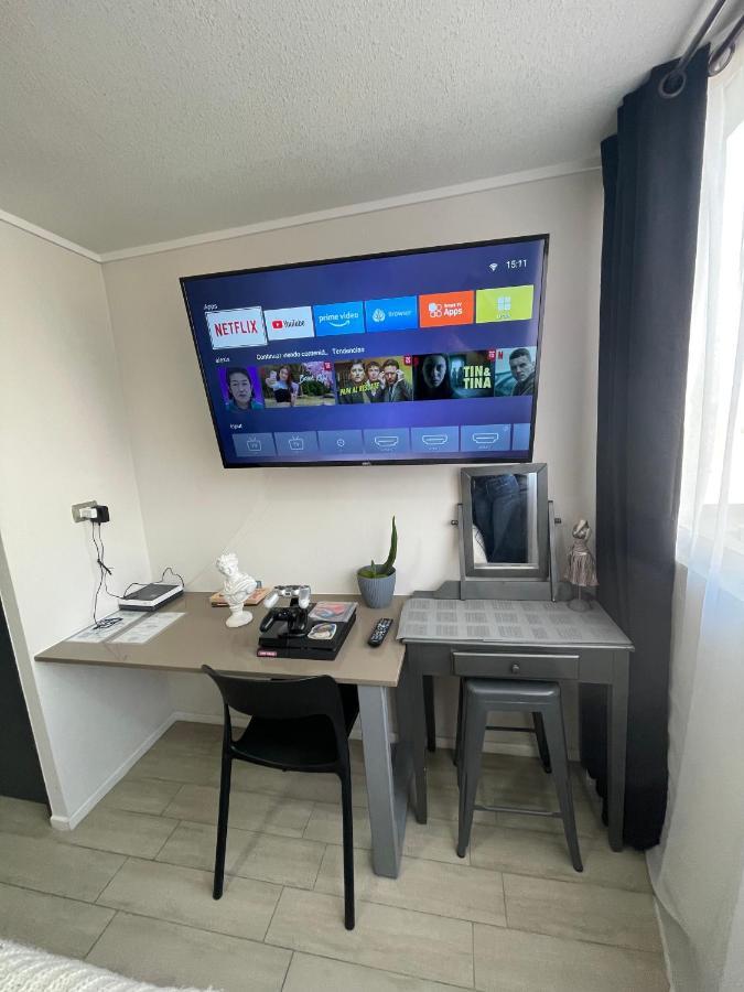 Apartamento En Santiago Centro Cerca De Movistar Arena, Caupolican Екстер'єр фото