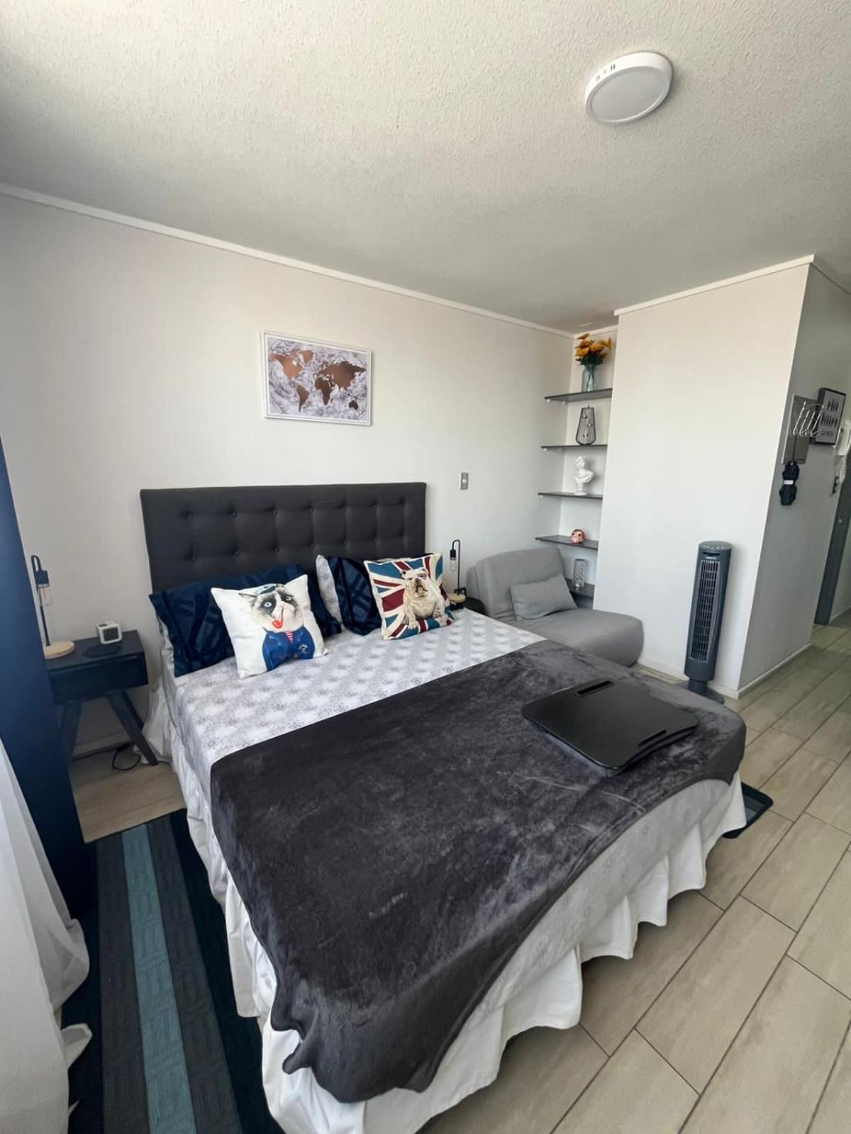 Apartamento En Santiago Centro Cerca De Movistar Arena, Caupolican Екстер'єр фото