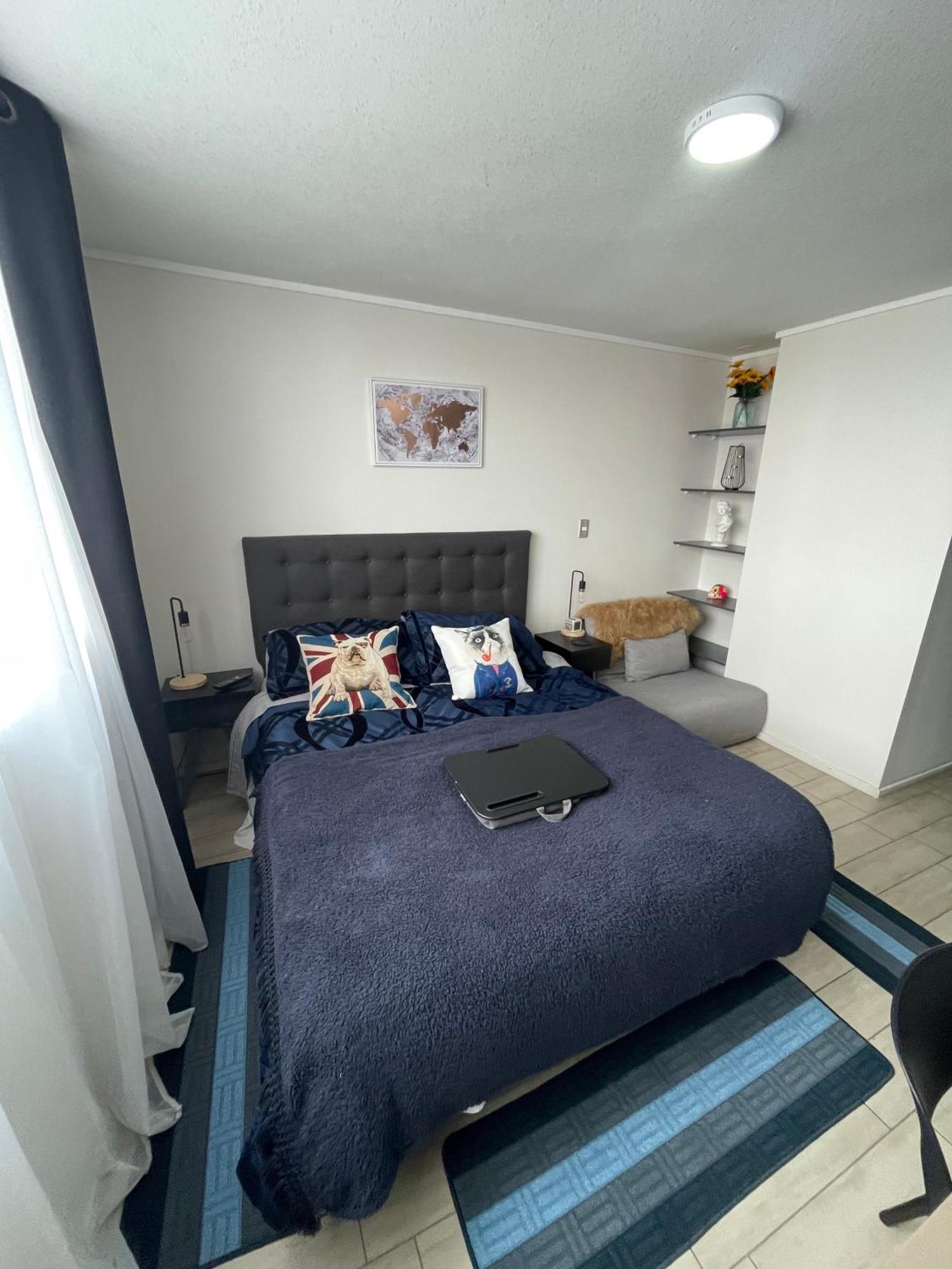 Apartamento En Santiago Centro Cerca De Movistar Arena, Caupolican Екстер'єр фото
